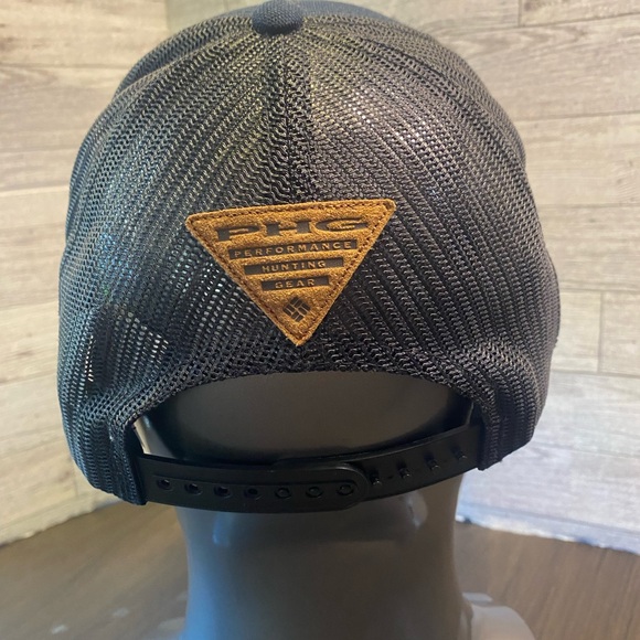 Columbia PHG SnapBack Hat Navy Blue And Black Performance Hunting Gear - Picture 6 of 9